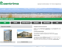 Tablet Screenshot of centrimo.be